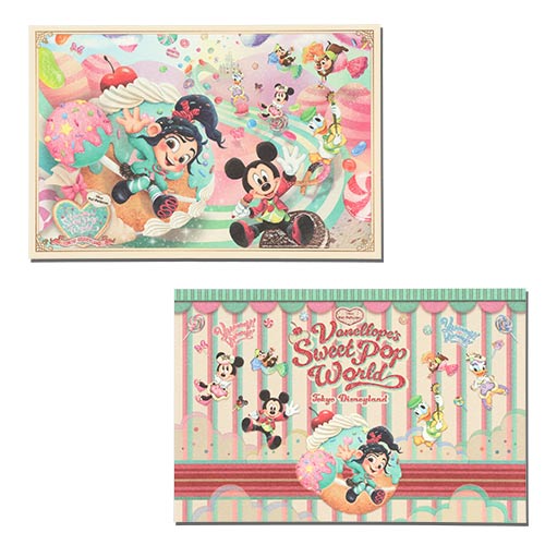 【預訂】TDR Vanellope's Sweets Pop World - postcard 2p