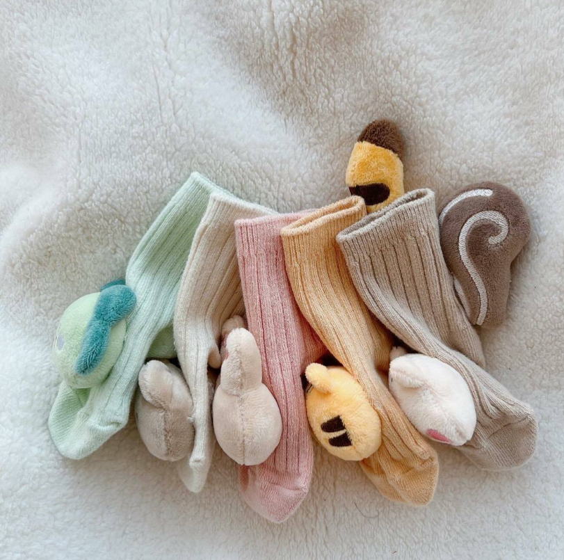 Dottodot 棉質公仔頭襪