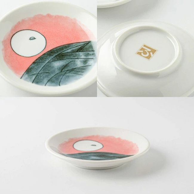 💢限時特價發售💢 🔥🔥【日本製《花札豆皿》美濃燒陶瓷小碟】