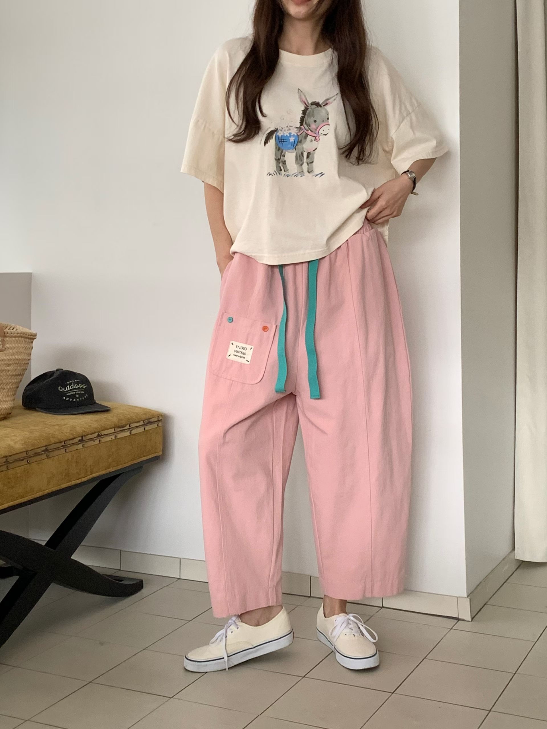 LO OS 驢仔 box cut top-3色