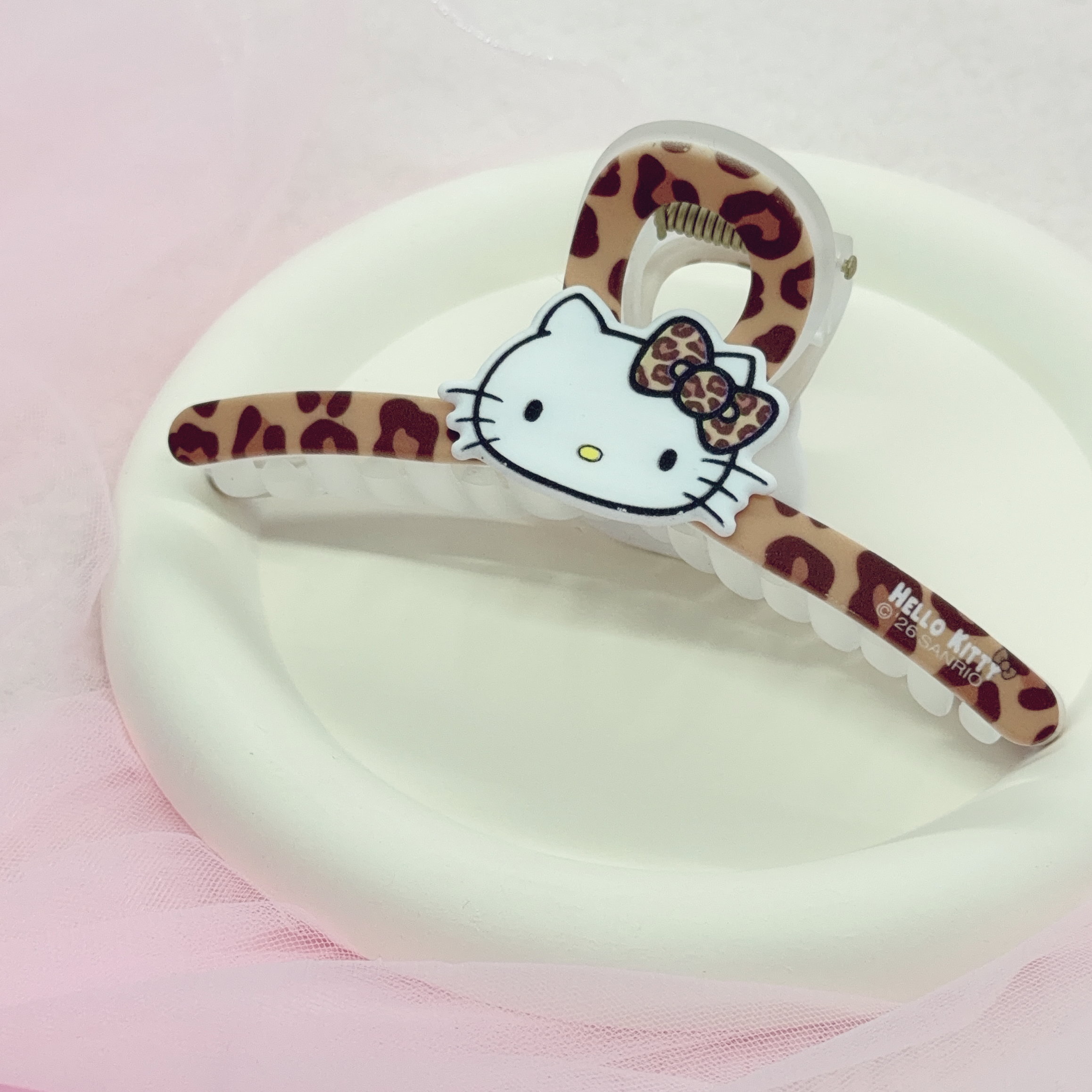 Kitty豹紋抓夾