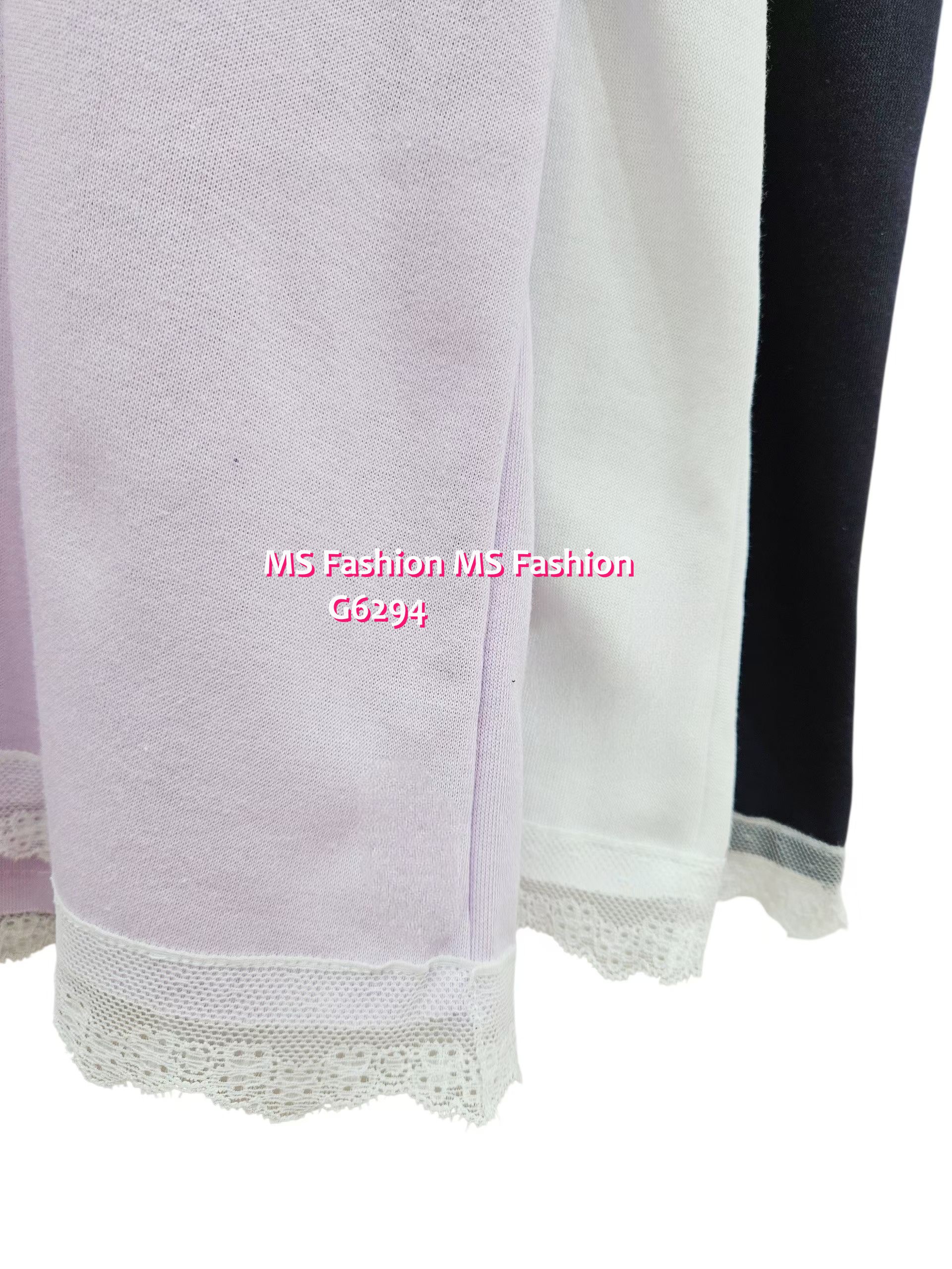 G6294 韓國🇰🇷蝴蝶print lace腳top