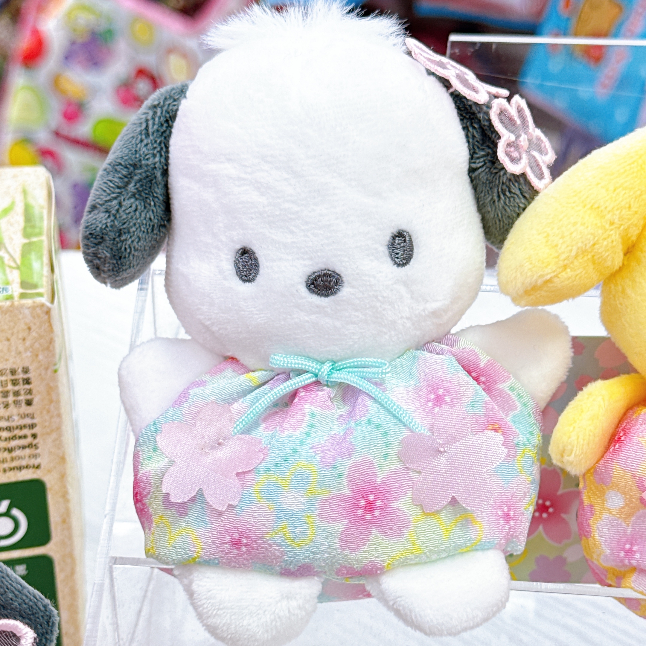 日本直送Sanrio 櫻花主題系列豆袋公仔