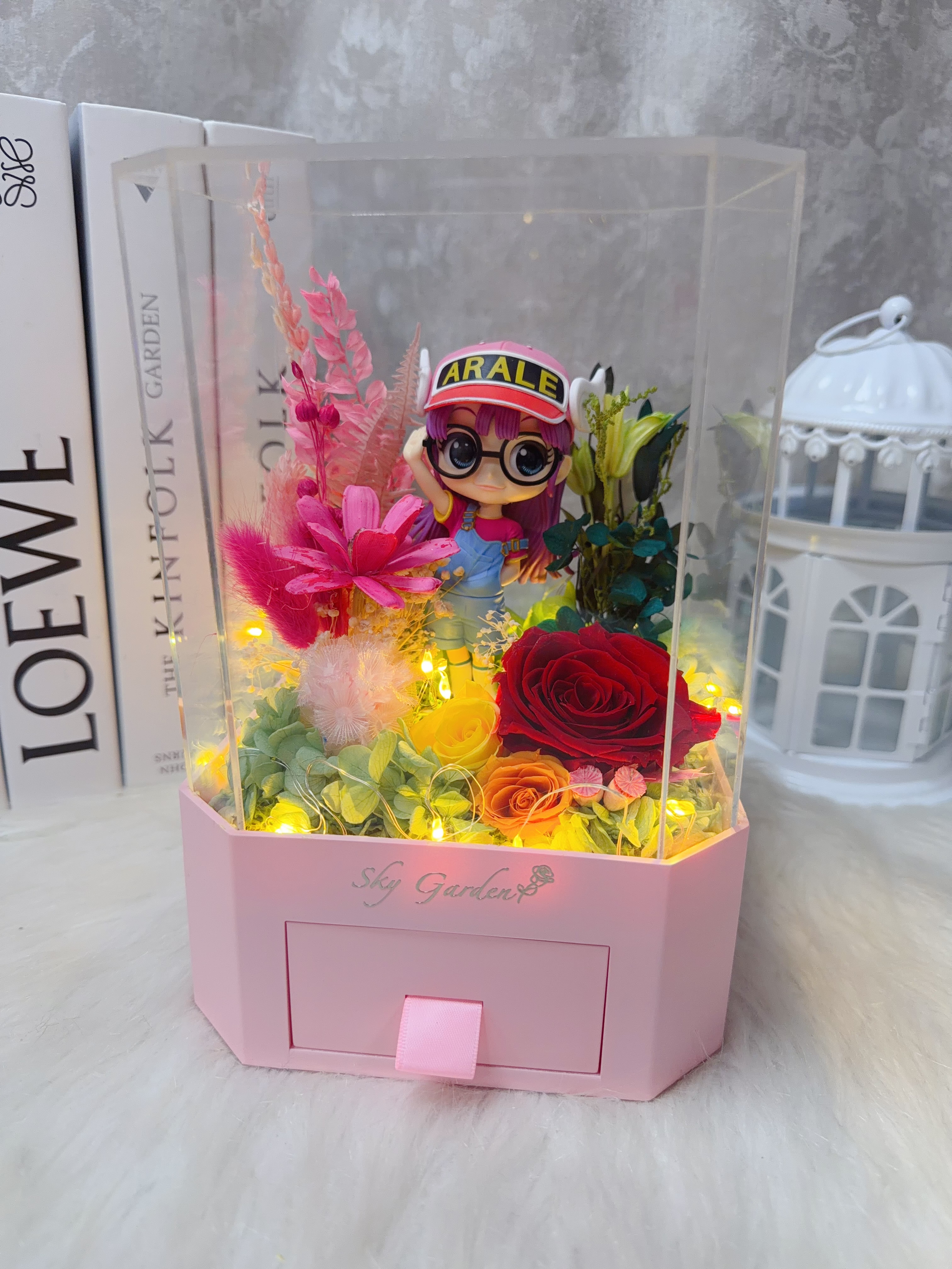 IQ博士 小雲永生花花盒