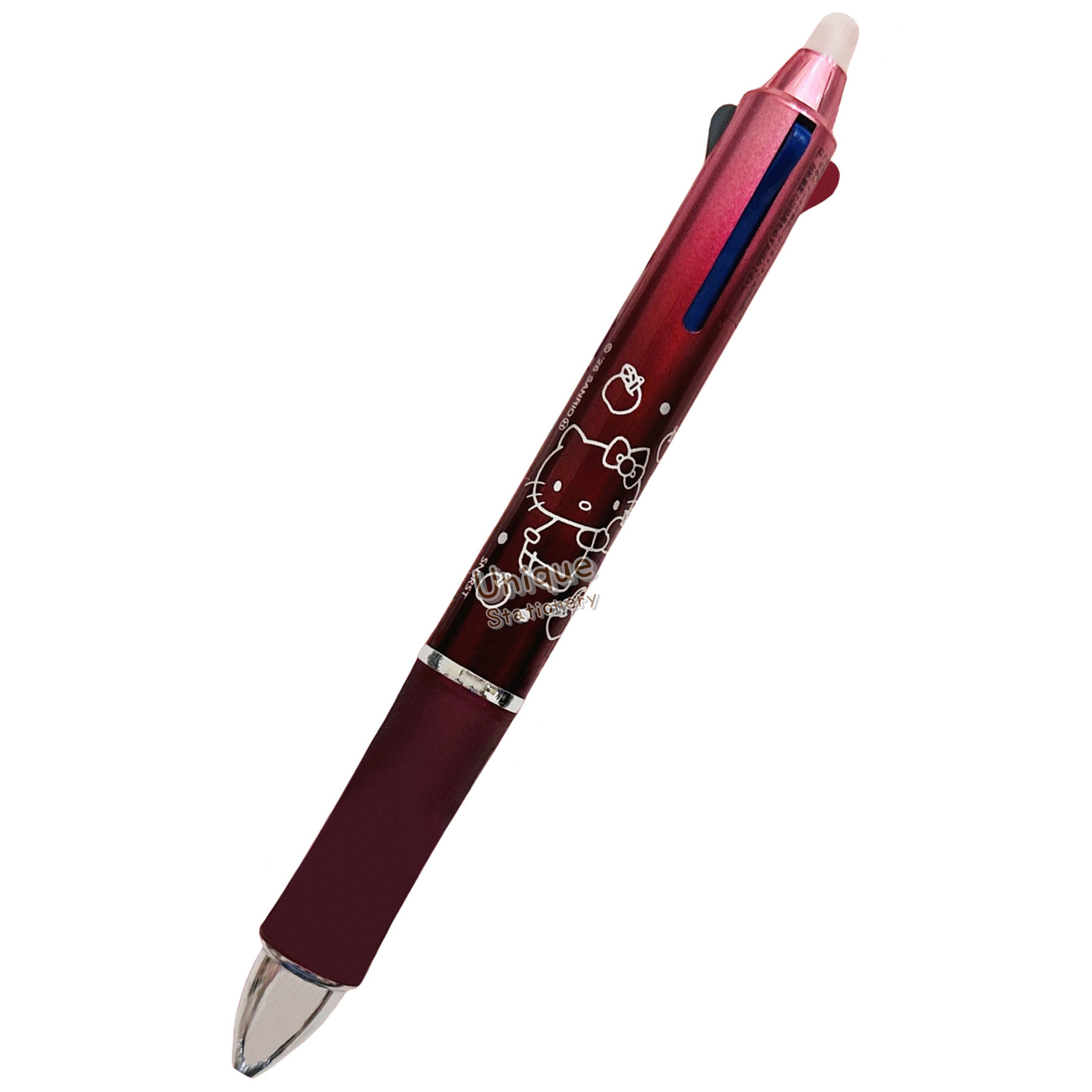 現貨｜Sanrio Hello Kitty 日本製 Pilot Frixion Ball 3 Metal 0.5mm 3色 可擦原子筆 (S4659465)