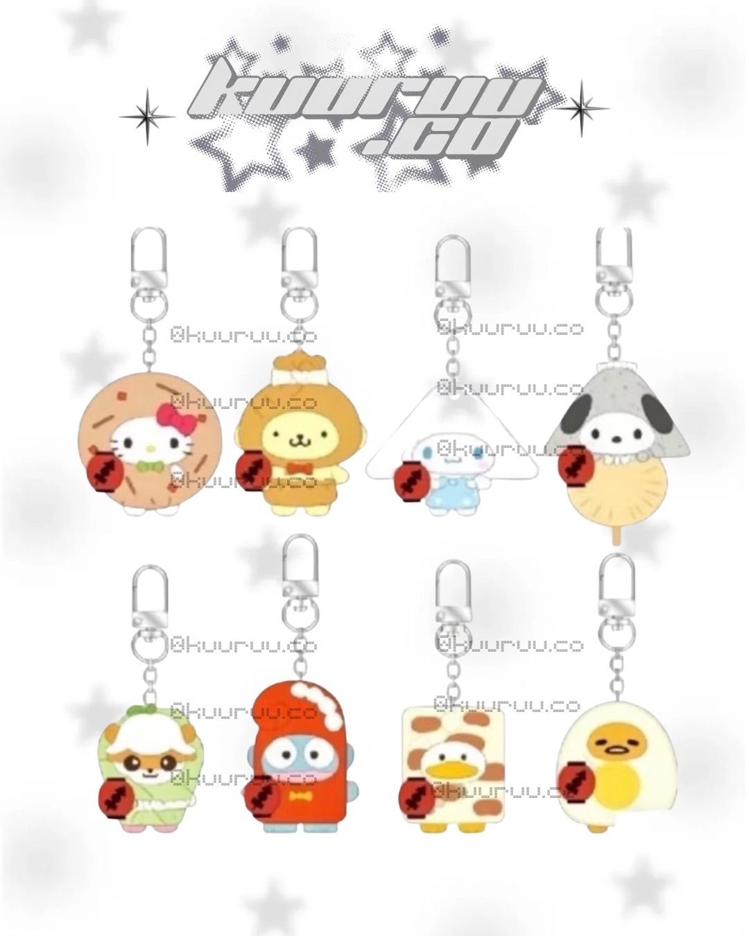 9月新品預訂｜公仔吊飾盲盒（全套）關東煮系列🍢