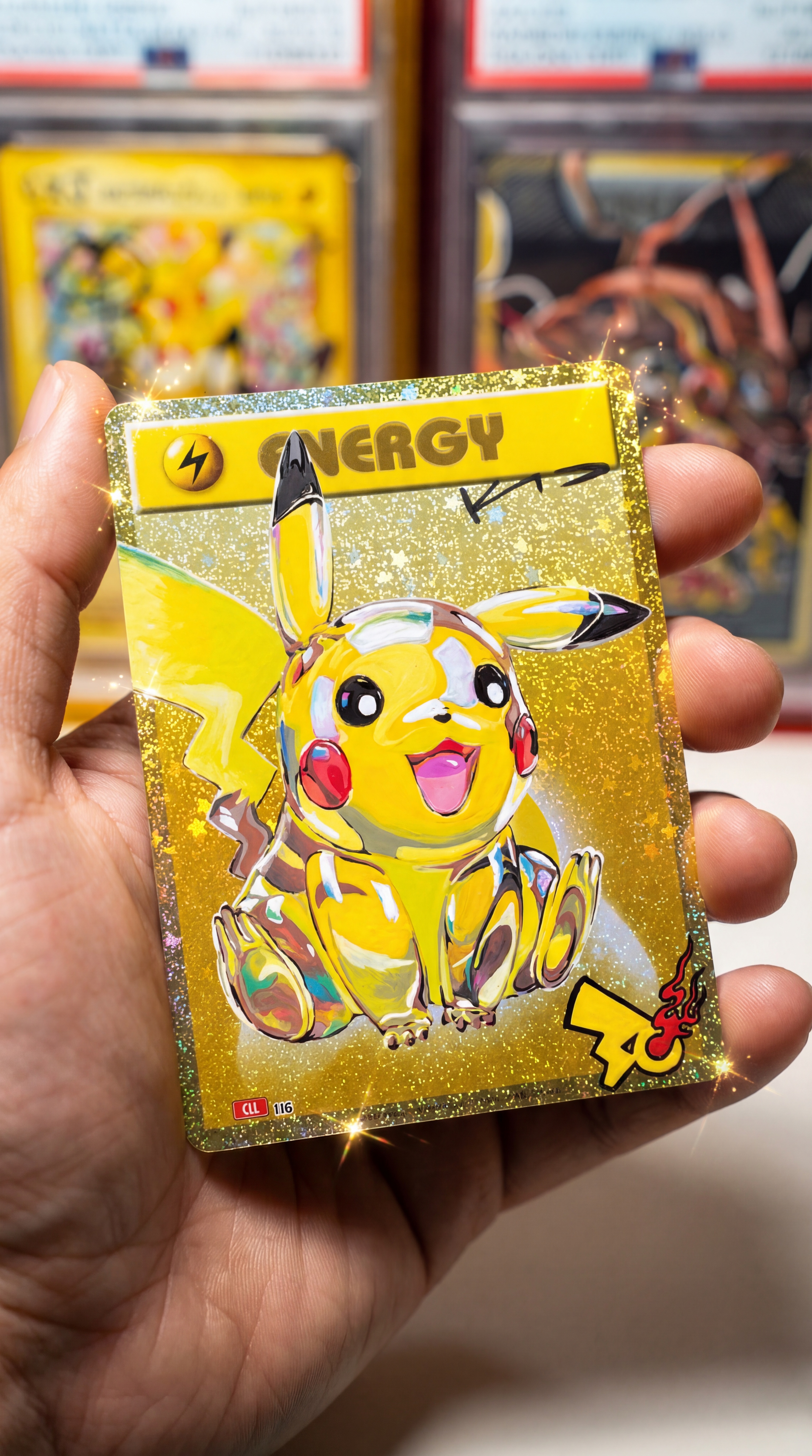30th Anniversary Pokémon Festa Card- The Glassy Pikachu
