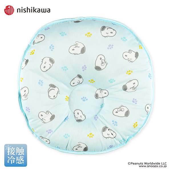 🇯🇵預訂 日本直送🇯🇵Snoopy史努比滿印涼感甜甜圈嬰兒枕頭