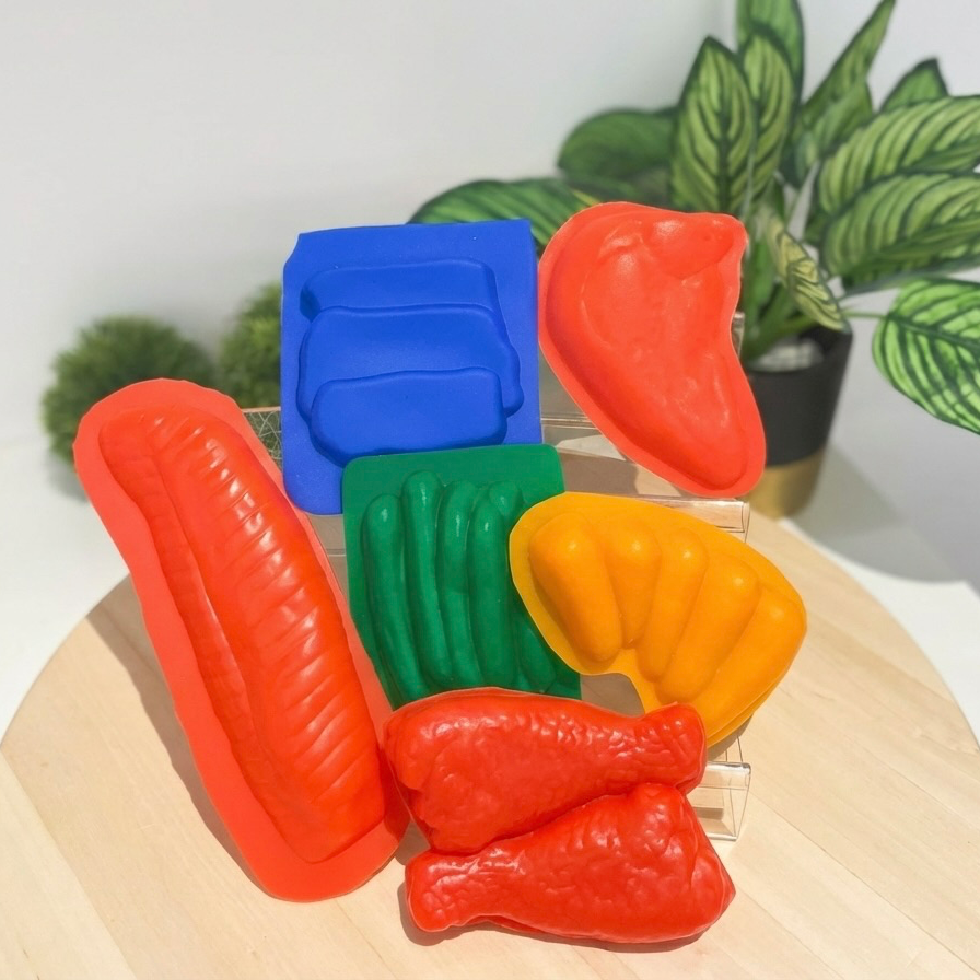 軟餐矽膠模套裝 (多種形狀)