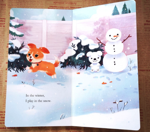 Animal Stories I am a bunny 幼兒啟蒙小動物紙板書｜5 books｜點讀版