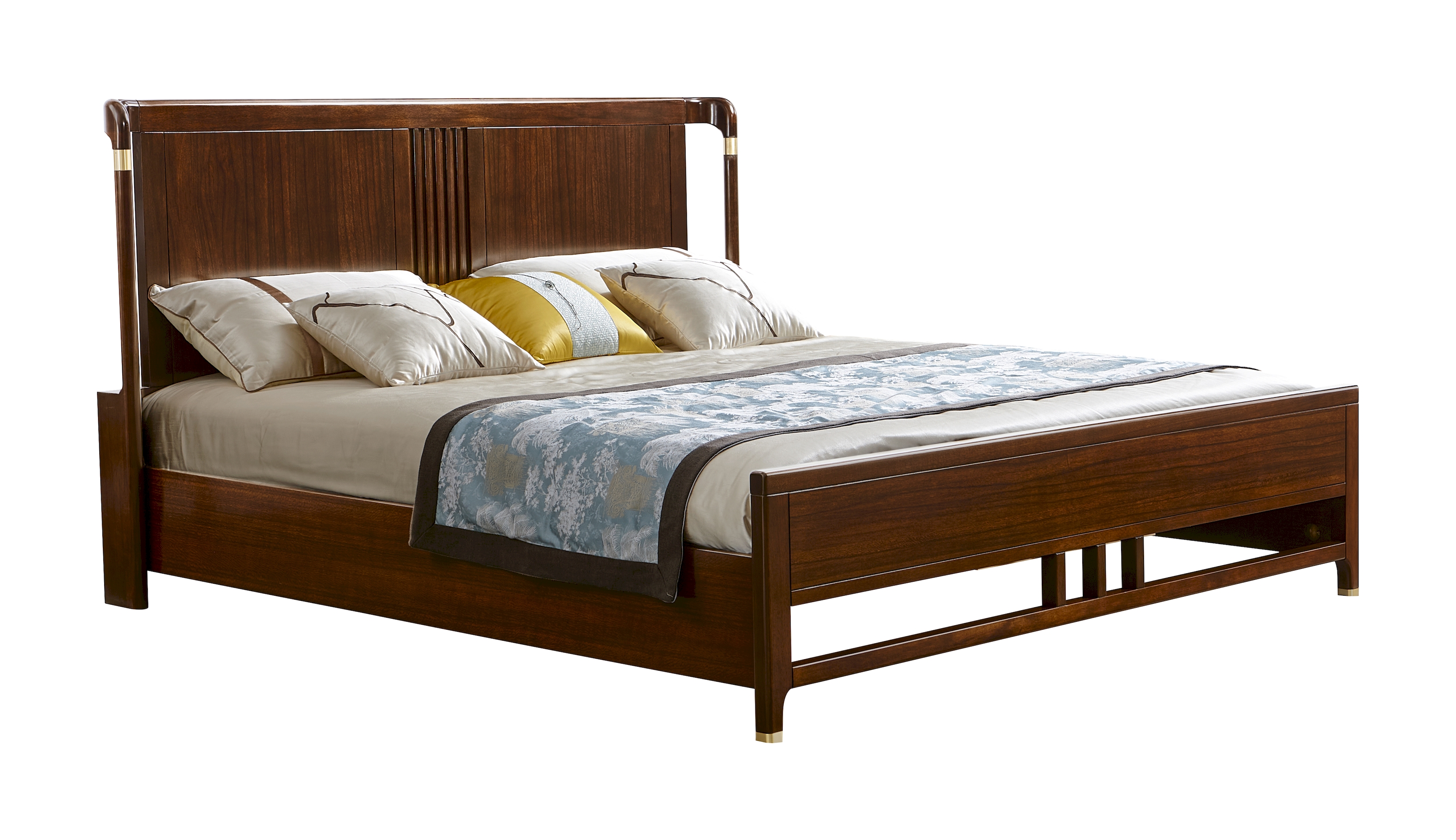 1.8米/1.5米 實木床架 9033