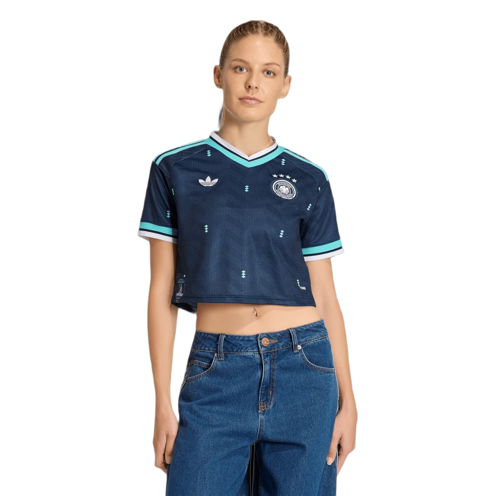 🌊海洋氣息 Adidas Germany 德國 2026-27 女裝作客短袖球迷版球衣 (可加印字章) KE8080