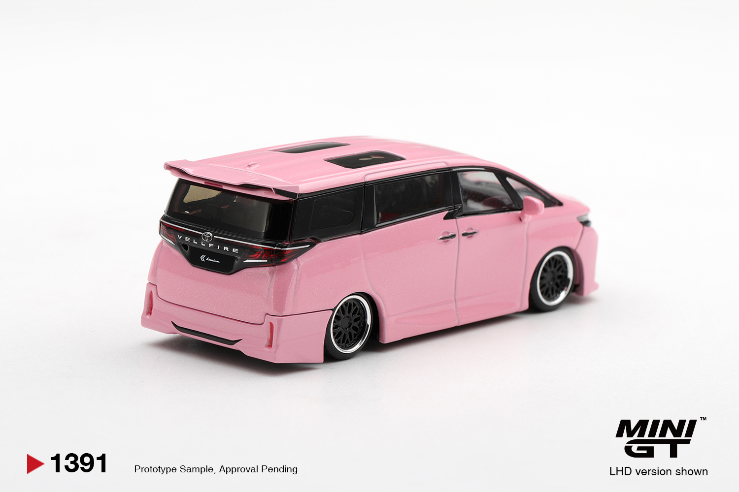 Pre Order MINI GT 1391 Toyota Vellfire 40 KUHL Metallic Pink｜ MINIGT 預訂優惠價: HK$89