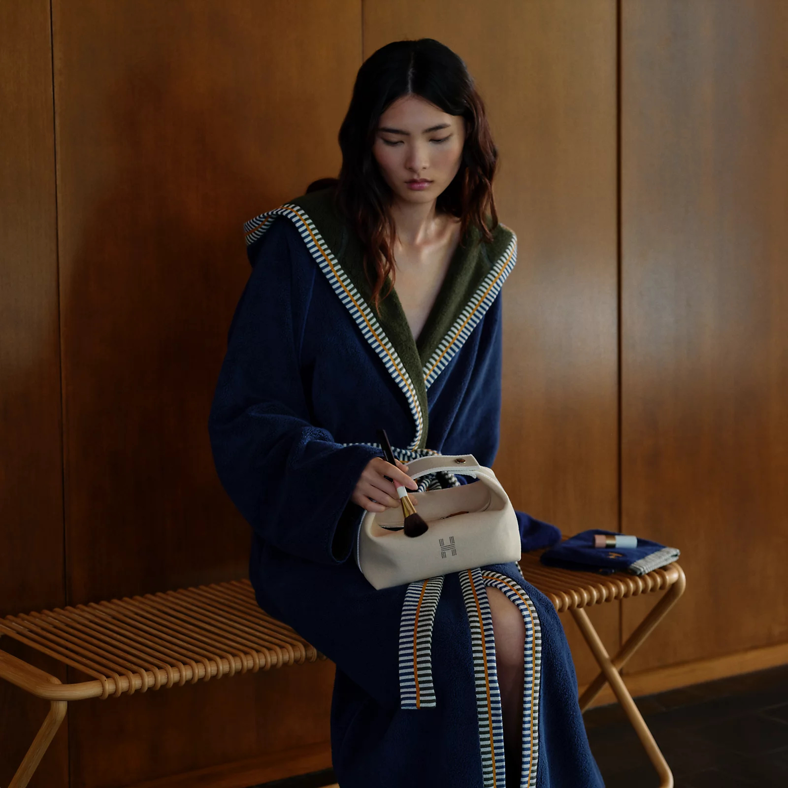 Hermes 全新🆕 全棉Bride A Brac 手柄便當帆布包包