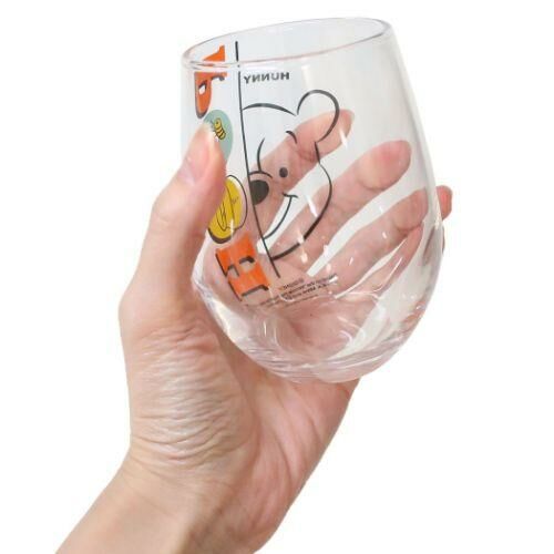 [現貨] [日本製]  POOH ｜ くまのプーさん ガラスコップ 丸グラス｜ 玻璃杯 {TF2310266}