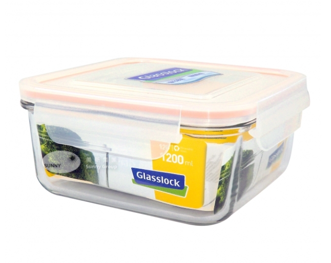 MCSB-120N/(Y)韓國方形玻璃盒1200ml