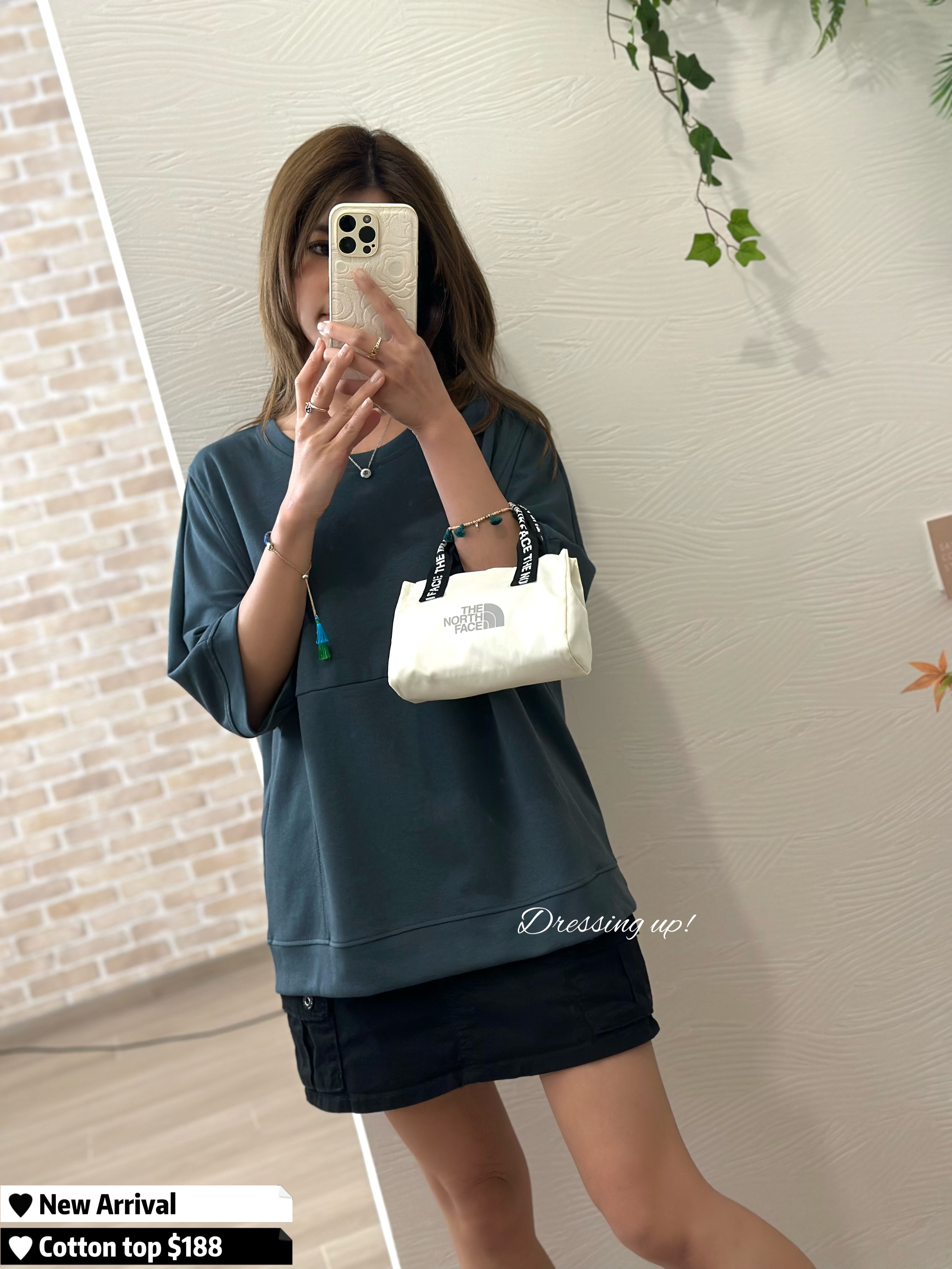  靚色限定｜軟棉中袖上衣