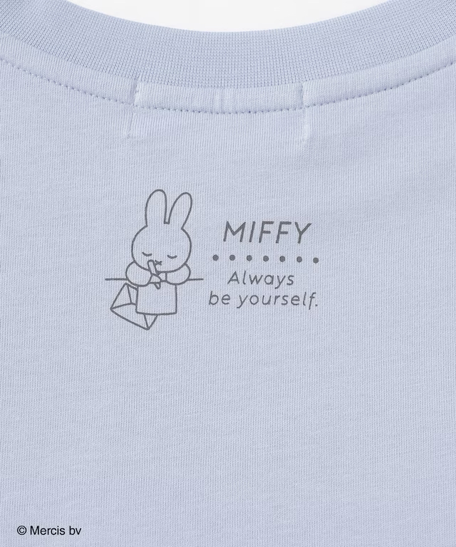 MIFFY 短袖TEE  藍色寫信款