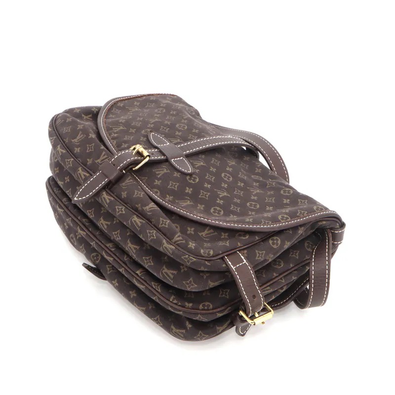 Louis Vuitton Monogram Mini Lin Saumur 30
