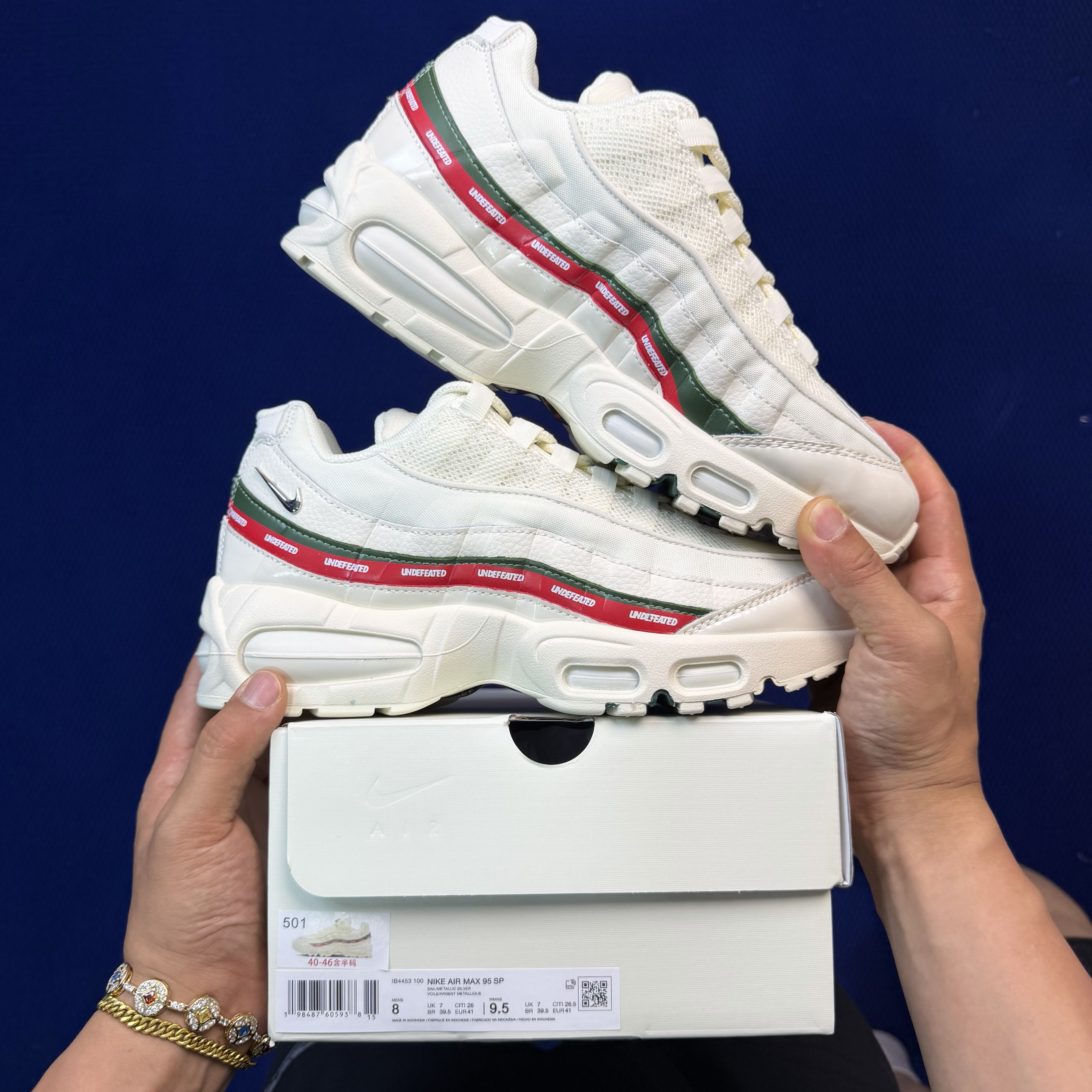 Undefeated x Nike Air Max 95 IB4453-100 