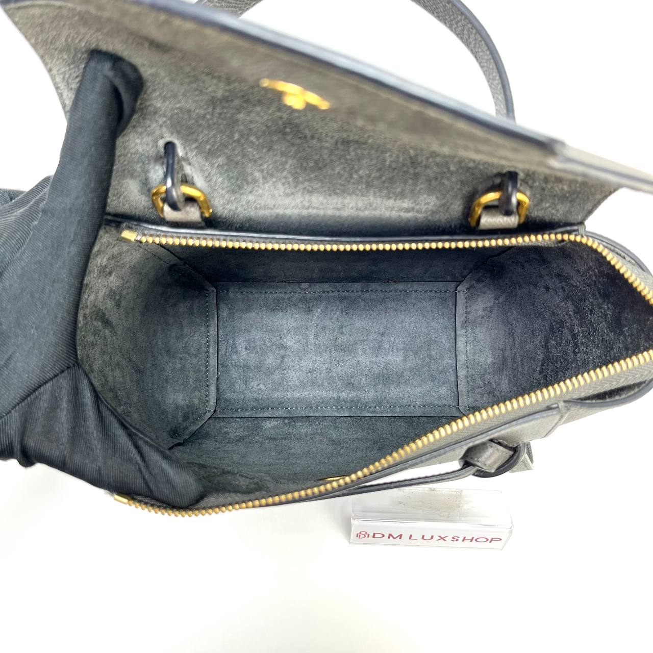 Celine Nano Belt Bag Grey GHW