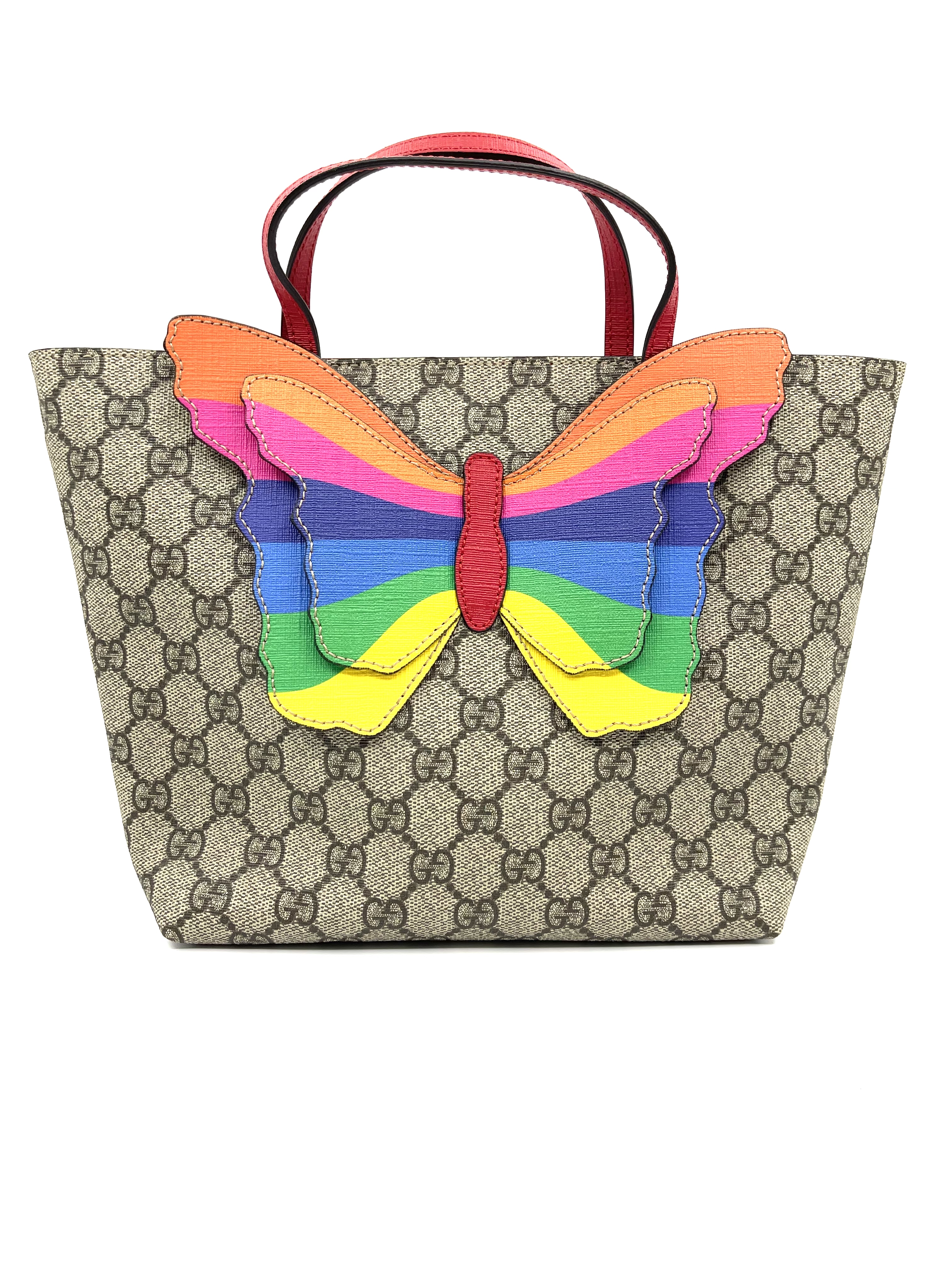 Pre-Owned GUCCI Kids Rainbow Butterfly HandBag / Product Code:2473108