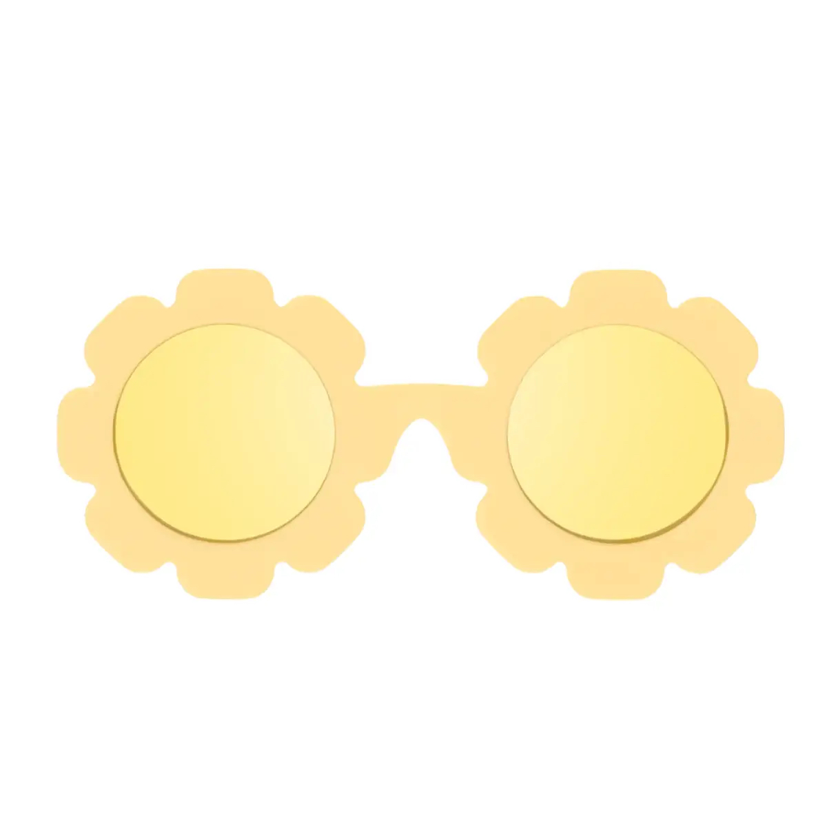 Sun Ray Flower I Yellow Polarized Mirrored Lenses