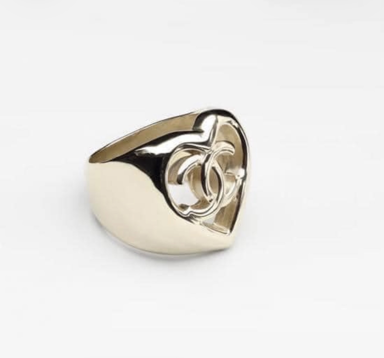 Chanel 香奈兒愛心Logo戒指