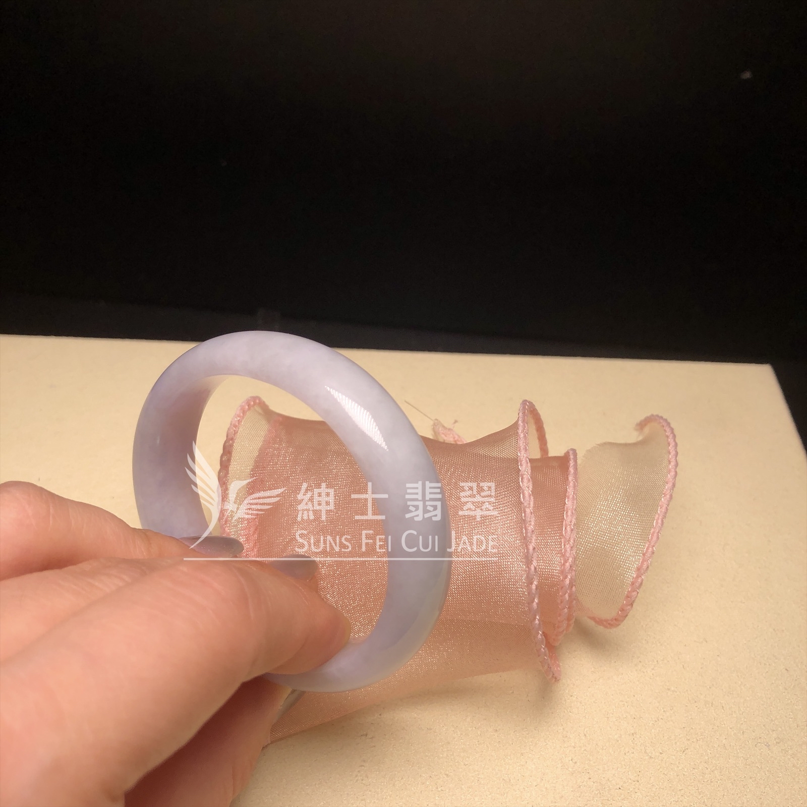 C06228 會卡春彩貴妃鐲53.5mm