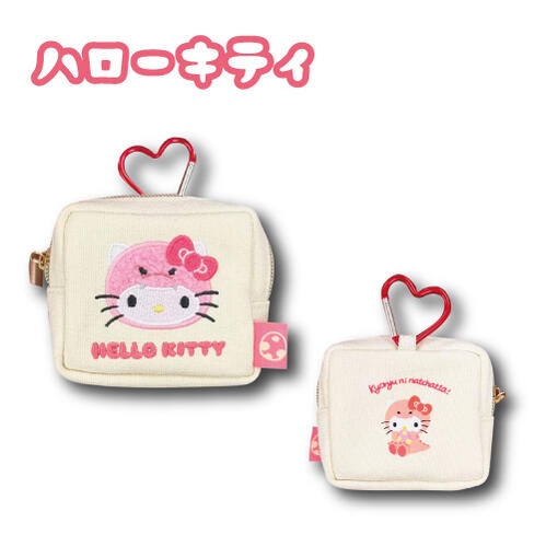 🌸 【預訂】sanrio 恐龍造型 方形Pouch