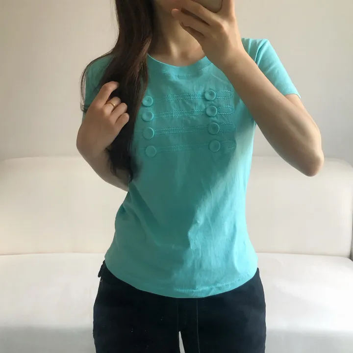 Napoleonic Short Sleeve Top