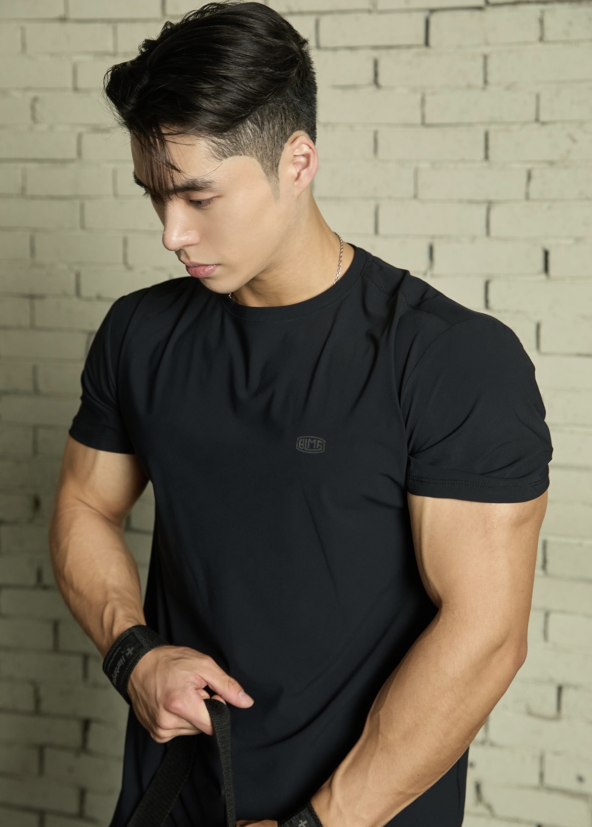 Black Monster Fit Tricot Training Short Sleeve T-Shirt (4 colors)