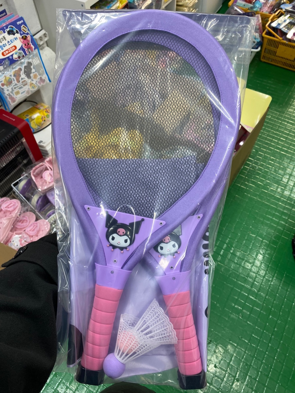  【預訂】韓國直送 Sanrio Kuromi 羽毛球套裝