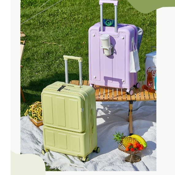 日本樂天熱賣 超輕盈前隔開蓋行李箱 -1個 現貨