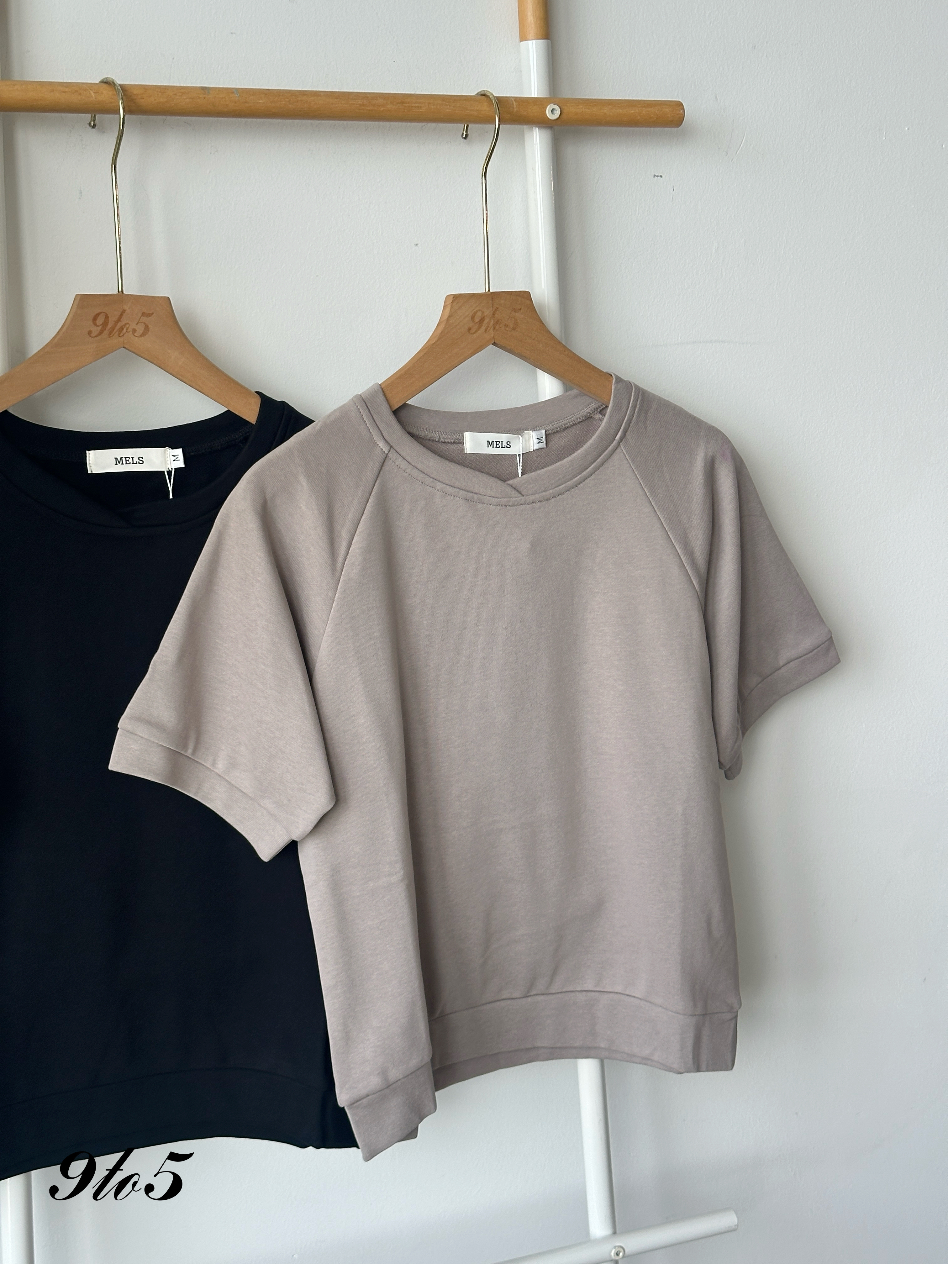T4167 Round Neck Plain Tee - 3 Colors 