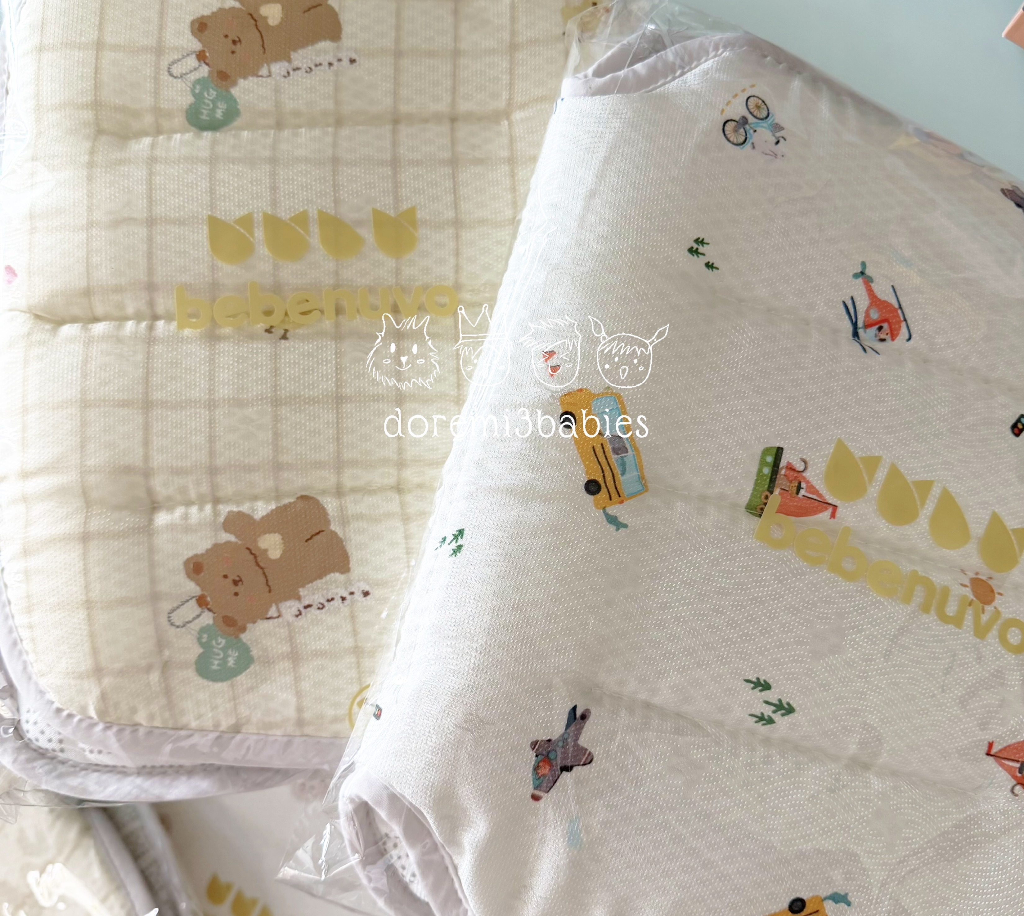 Bebenuvo 透氣嬰兒車墊 ＊皇牌產品＊