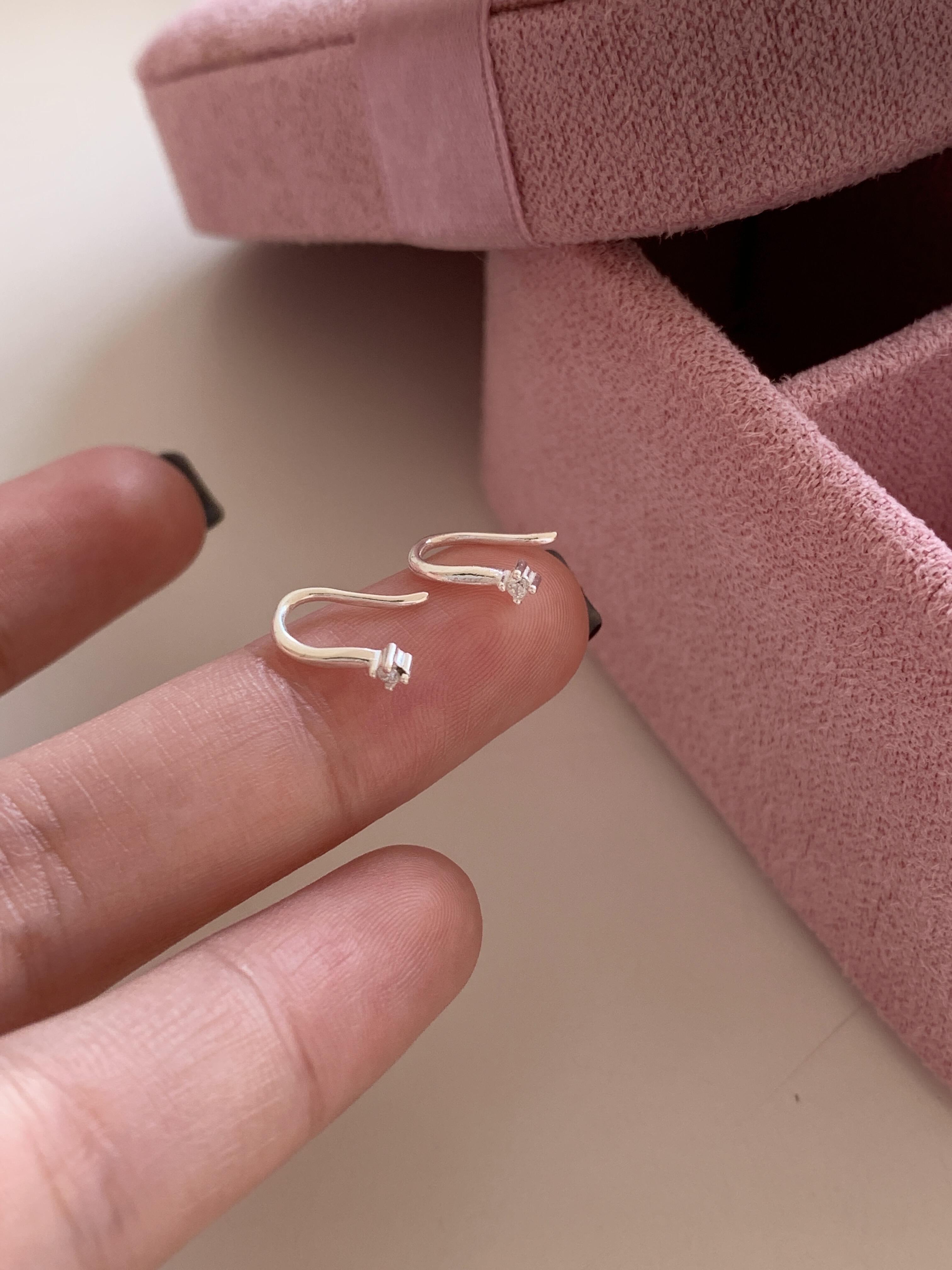 小钻耳钩小耳钉