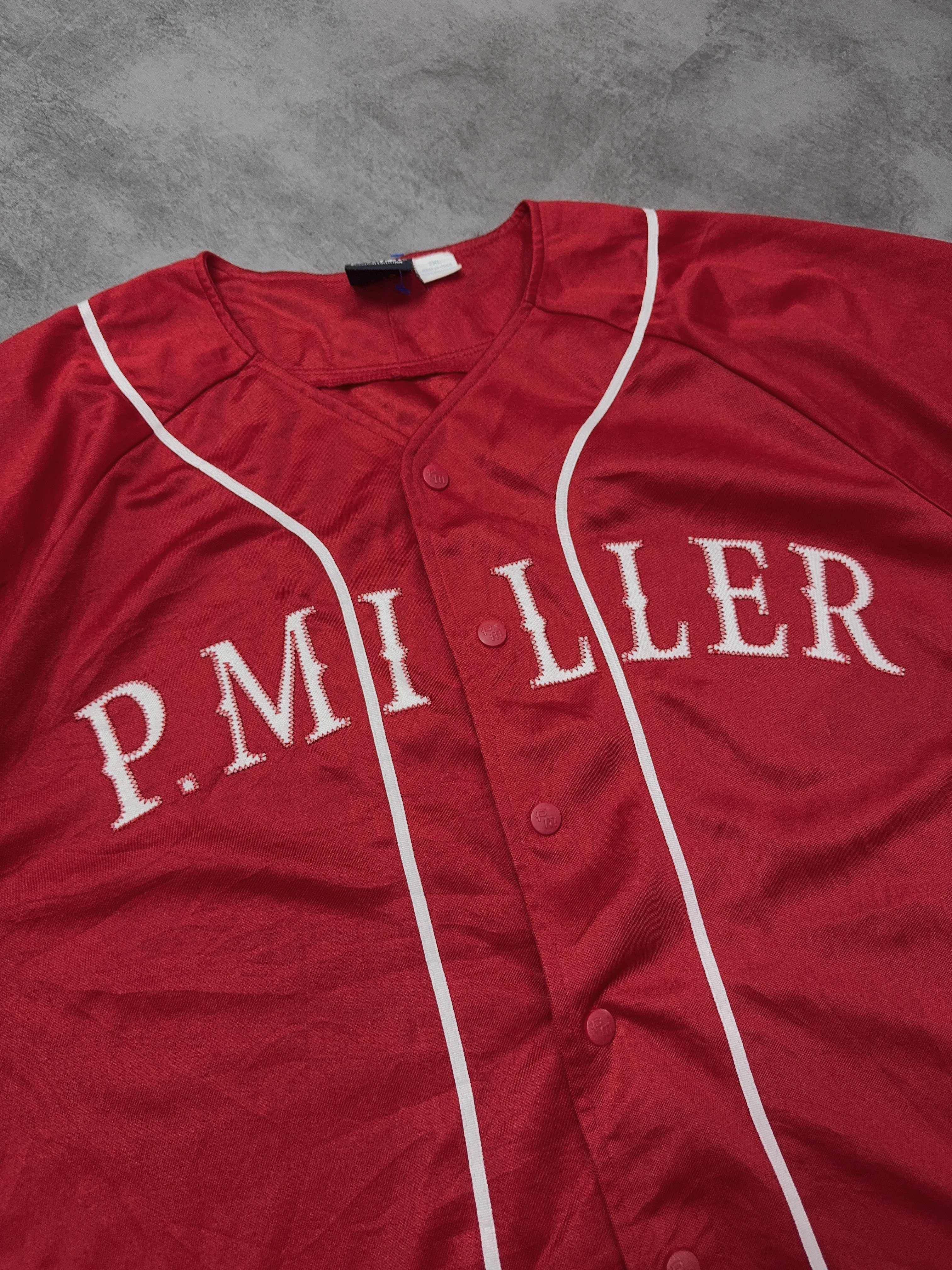 Red Baseball Jersey -XXL