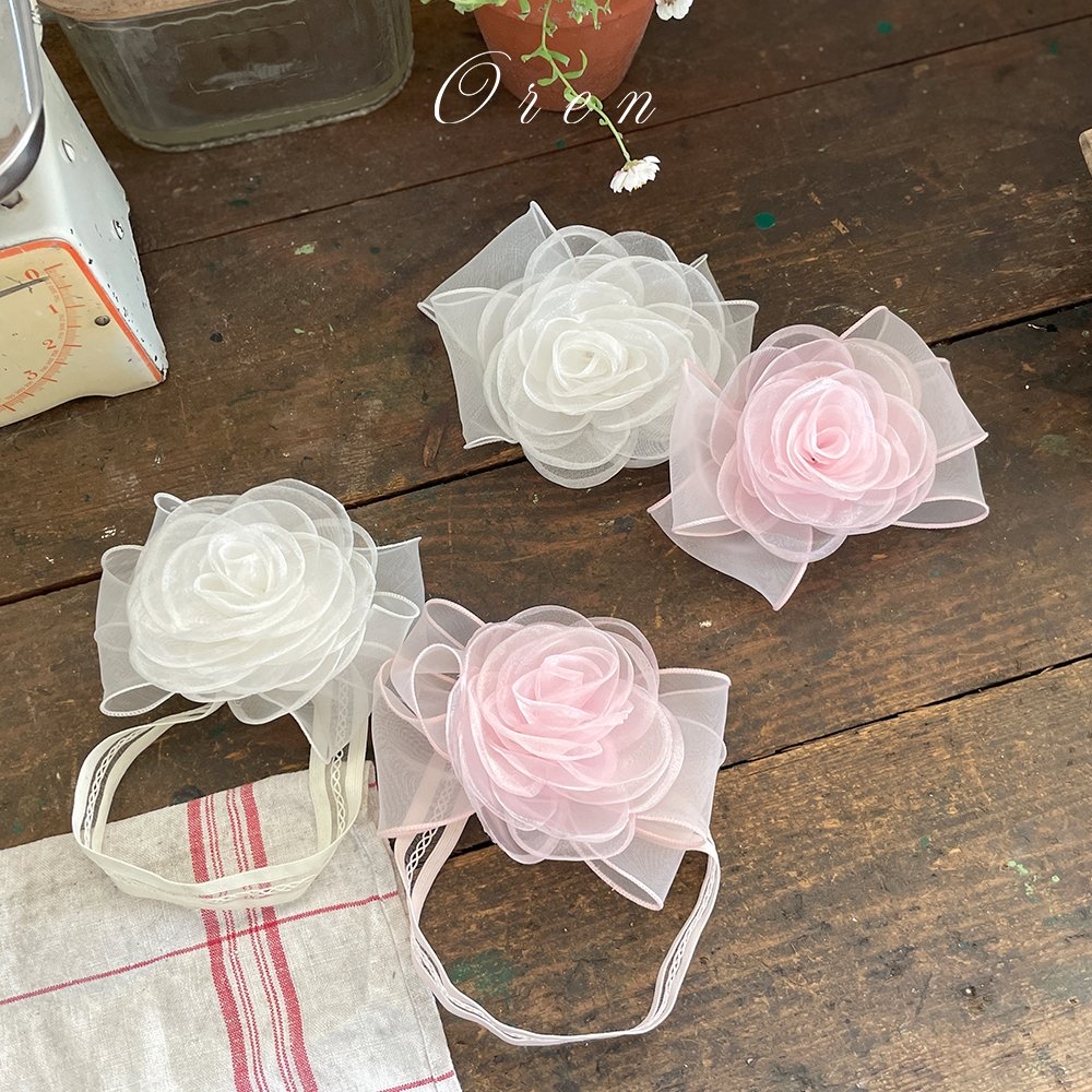 Noire Rose Hairband & Hairpin