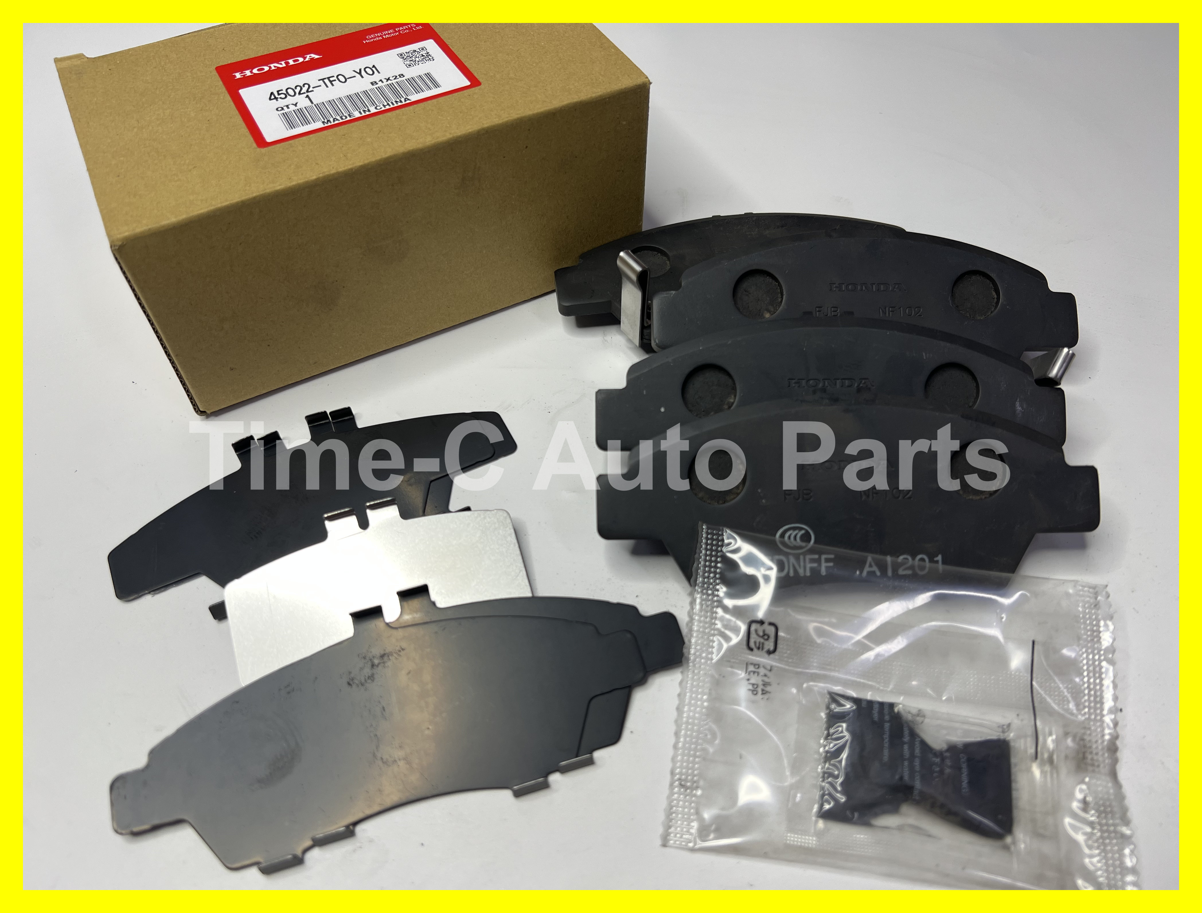 頭煞車皮(Y01) 45022-TF0-Y01 - Honda Fit Jazz GR