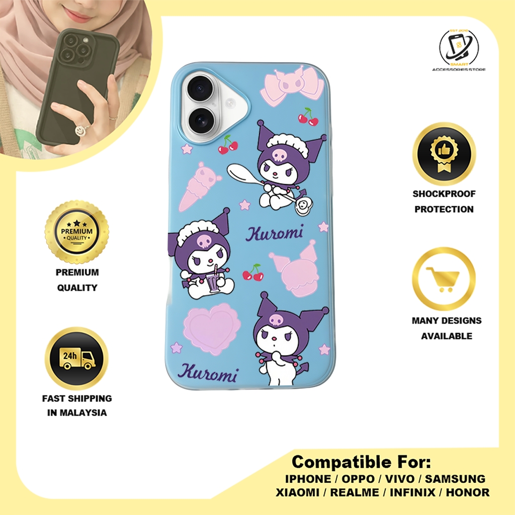 JELLY CASE PHONE FOR IPHONE - DESIGN KUROMI E