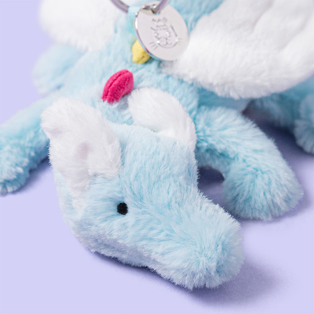 JELLYCAT Sky Dragon Bag Charm 天空龍鎖匙扣掛件