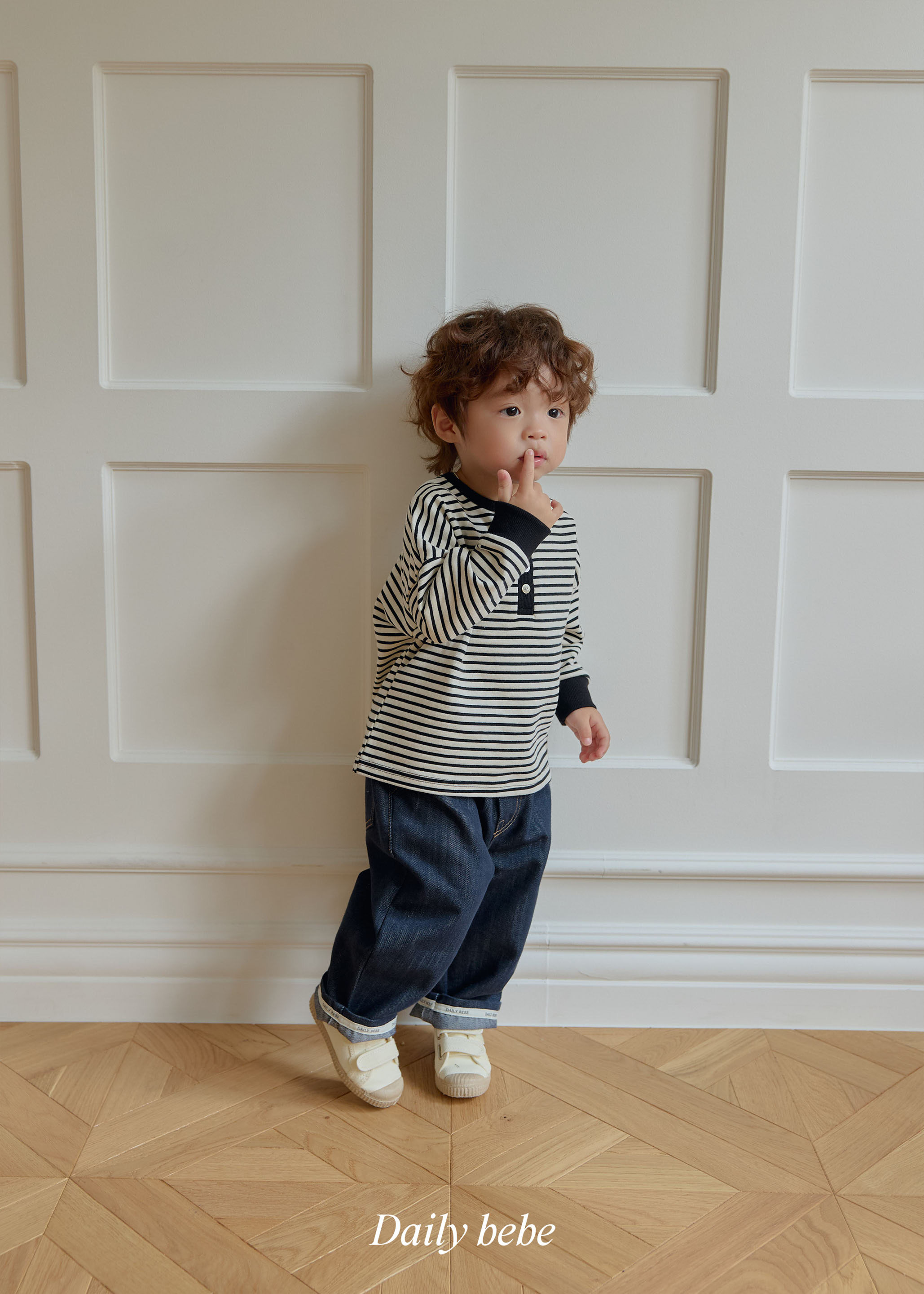 Dailybebe | Rolled-up Raw Denim