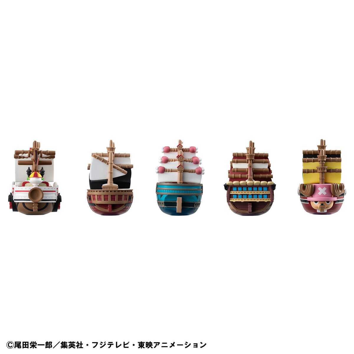 (預訂訂金 $200) (總價 $529) (魂限) MegaHouse 海賊王 海賊船 Yura Cole Series One Piece Grand Line Collection Vol.3 套裝 (連特別包裝盒) (行版)
