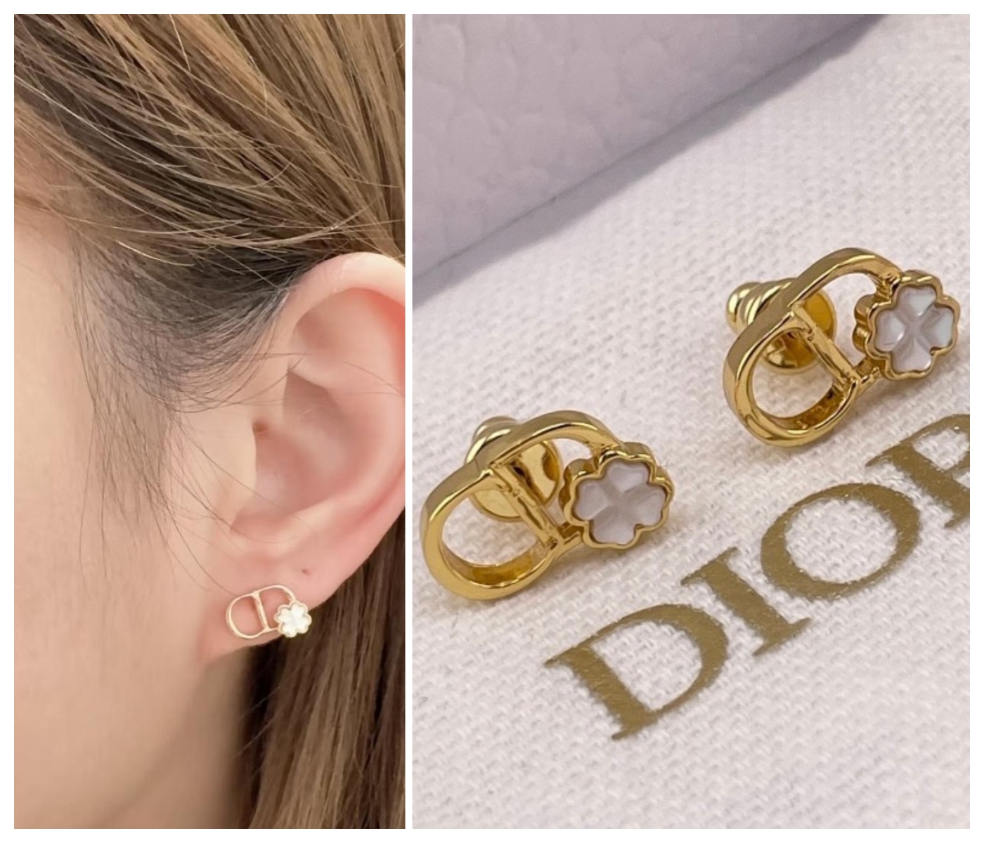 【原單】Dior CD Garden Stud Earrings 花園耳環