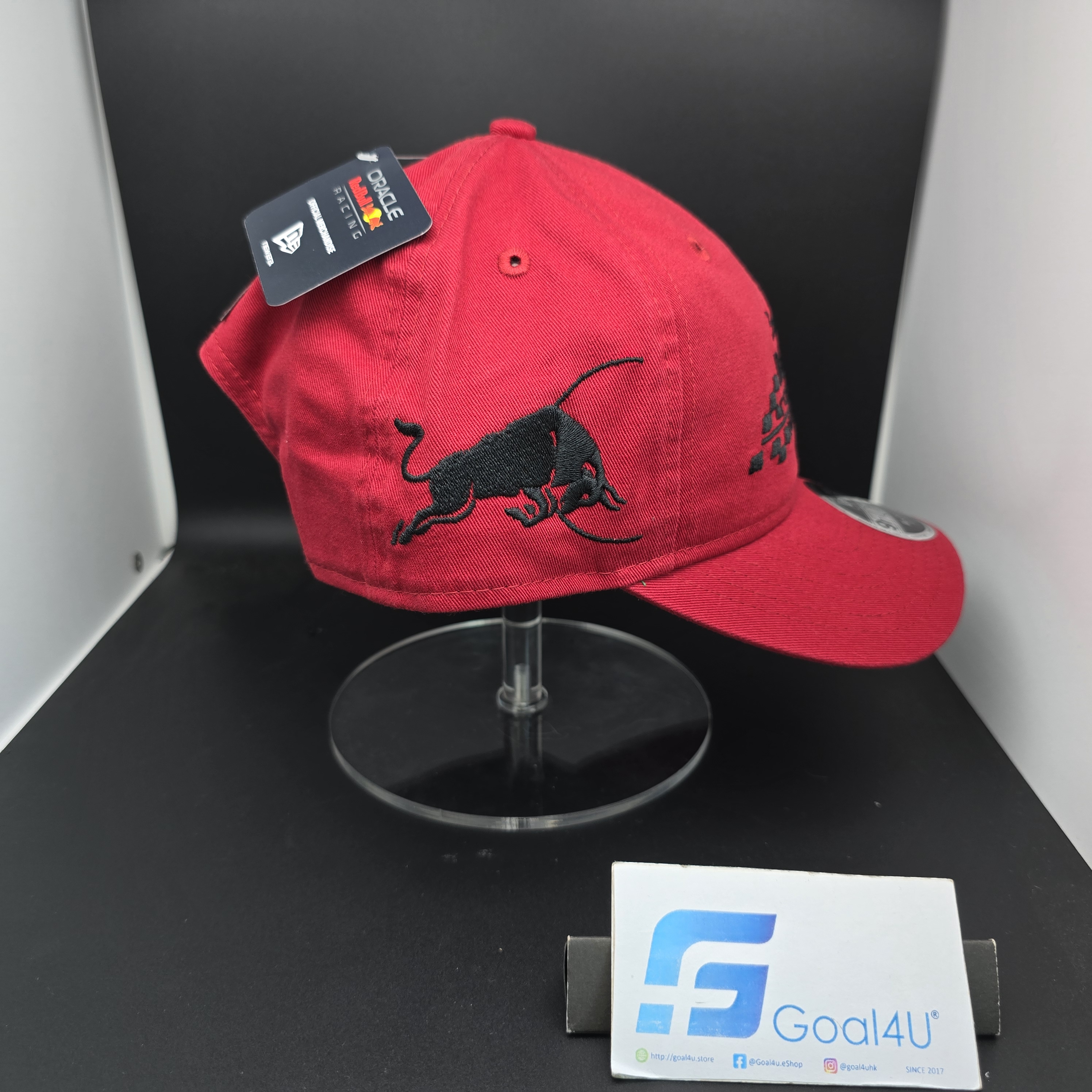 🍷 賽道上的紅寶石 New Era F1 Red Bull Racing 紅牛車隊官方紅寶石色水洗帽 60772108