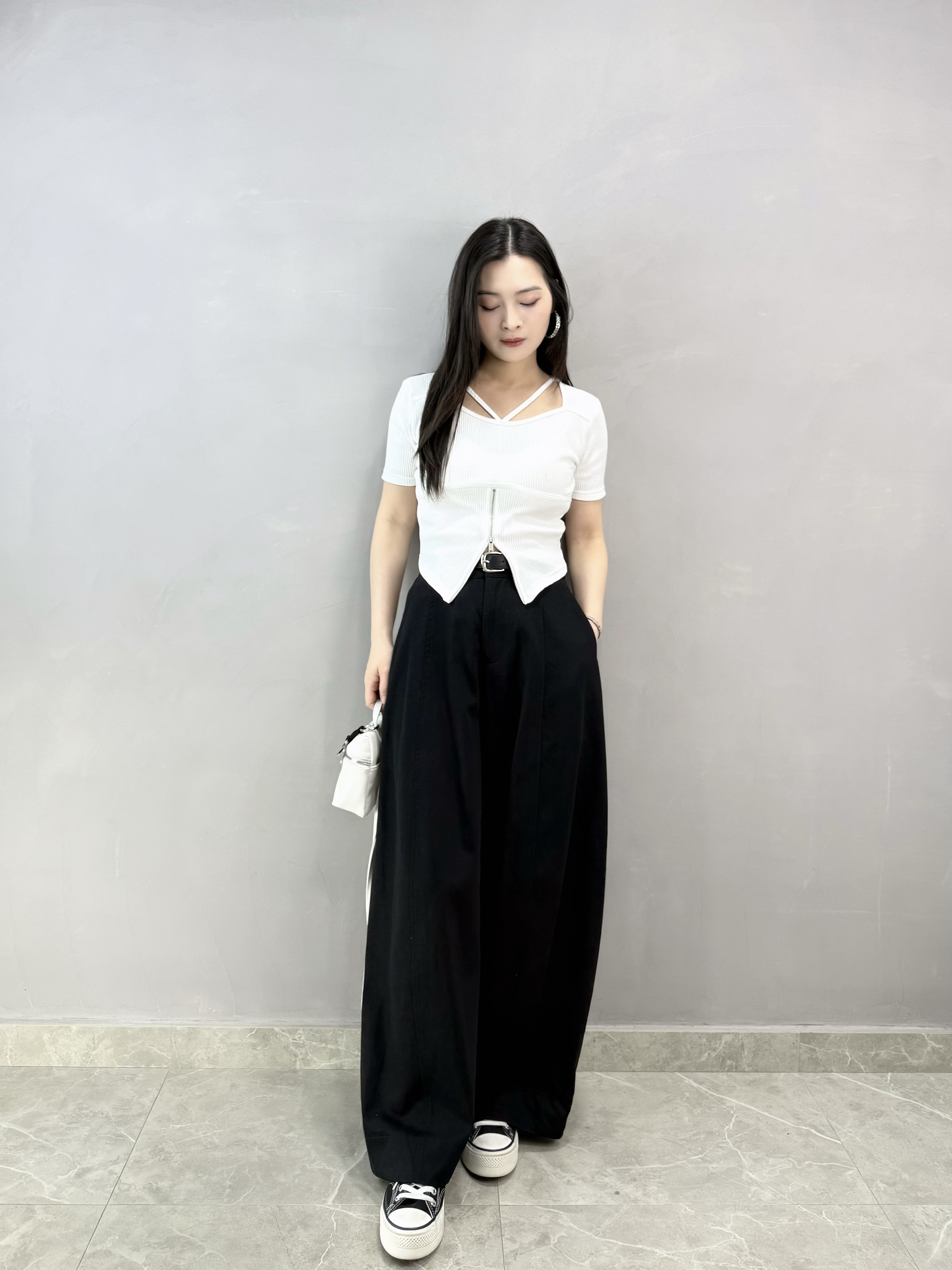 I60 V帶拉鏈開叉Tee