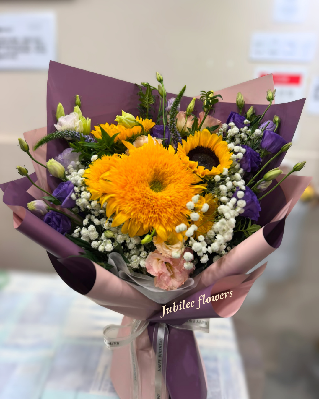 🌻泰迪向日葵 · 經典向日葵花束