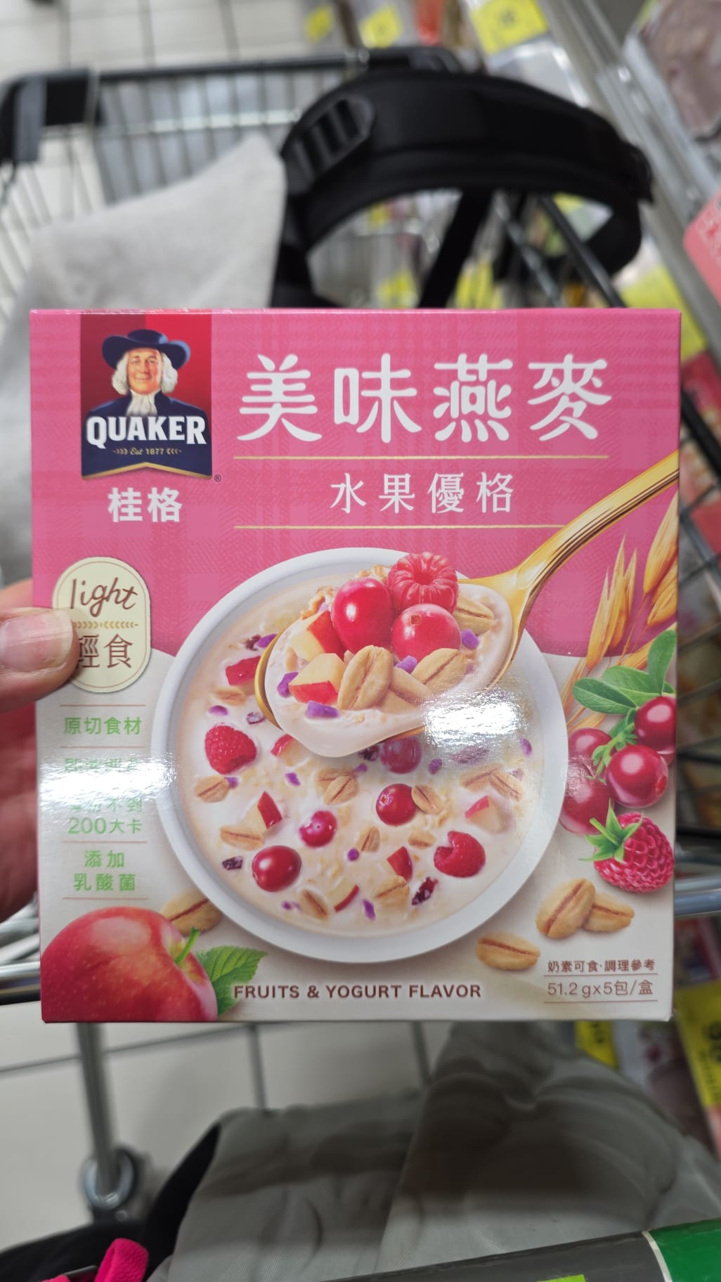 桂格 美味燕麥 水果優格