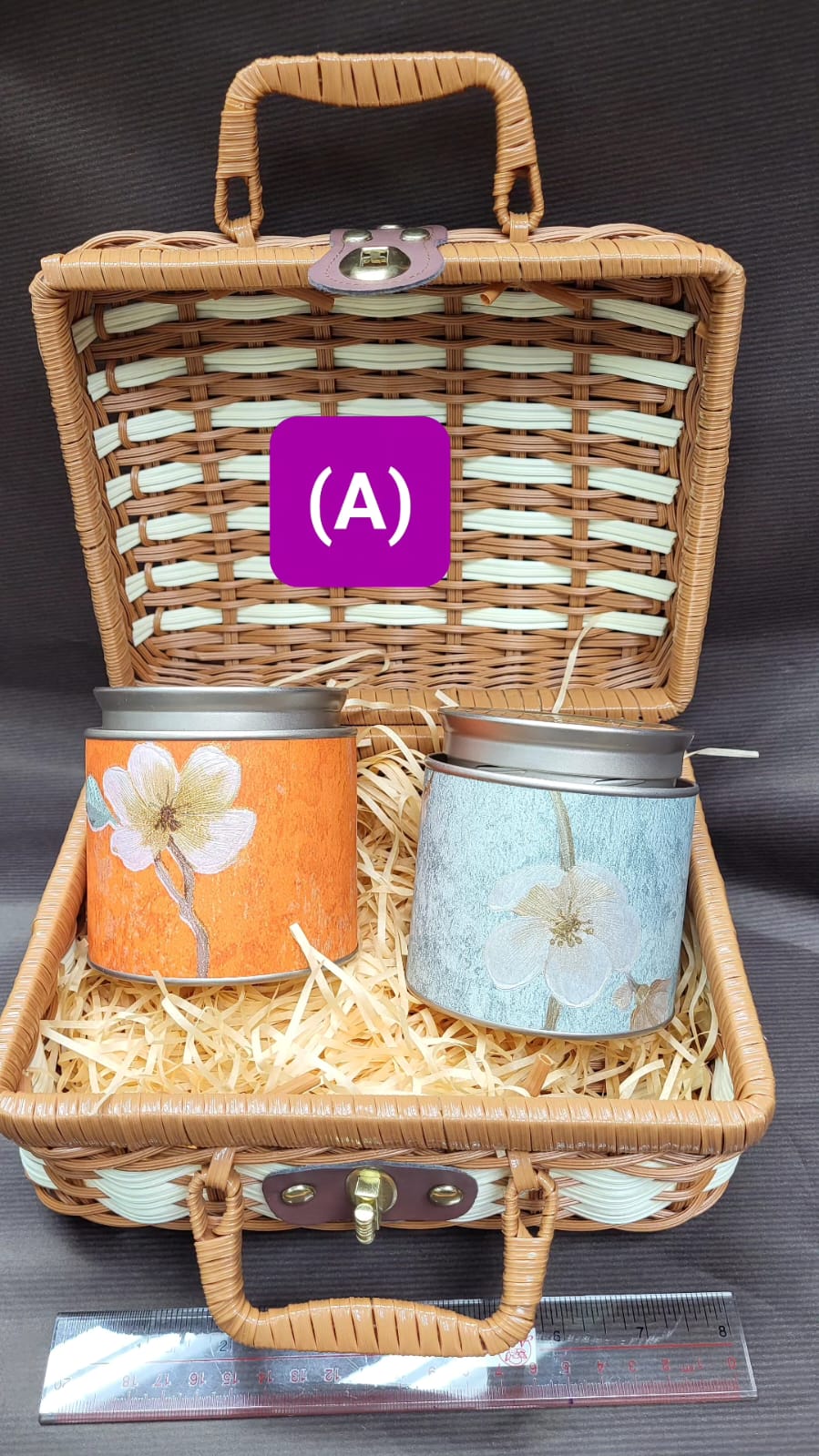 A	文化系列 - 1 (原粒紅茶+原粒白茶)